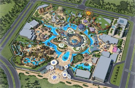 Chuzhou Theme Park Theme Park Planning Parking Design Water Theme Park