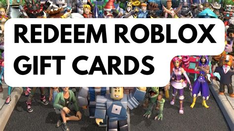 How To Redeem Roblox T Cards Youtube