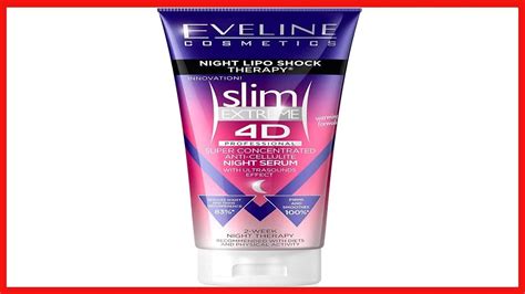 eveline cosmetics slim extreme 4d super concentrated cellulite cream with night lipo shock