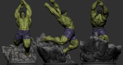 Hulk 3d Print Rock 3d Model 3d Printable Cgtrader