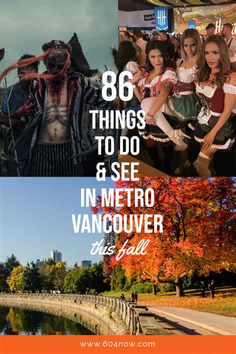 Two Pictures With The Words 86 Things To Do And See In Metro Vancouver