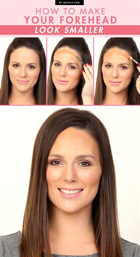 How To Make Your Forehead Smaller With Makeup