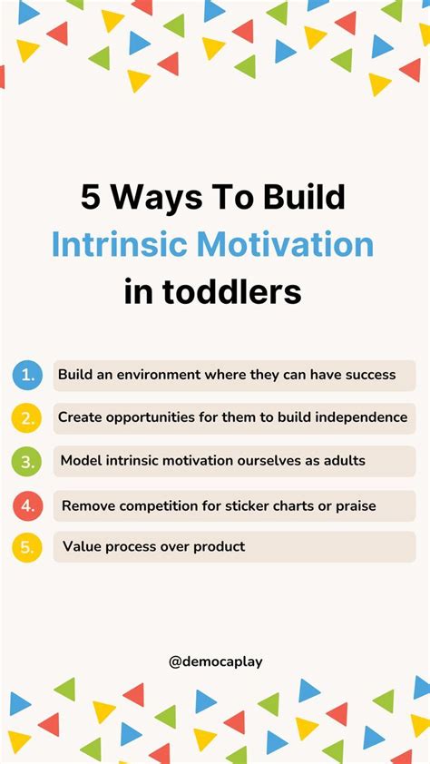 5 Ways To Build Intrinsic Motivation In Toddlers In 2022 Intrinsic