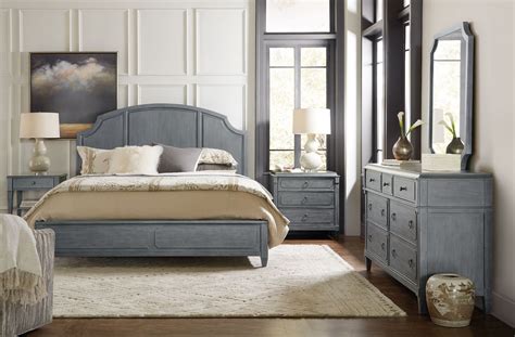 Hamilton Gray Panel Bedroom Set From Hooker Coleman Furniture