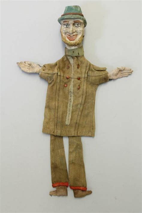 Glove Puppet Of An English Country Man Or Peasant Wilkinson Walter
