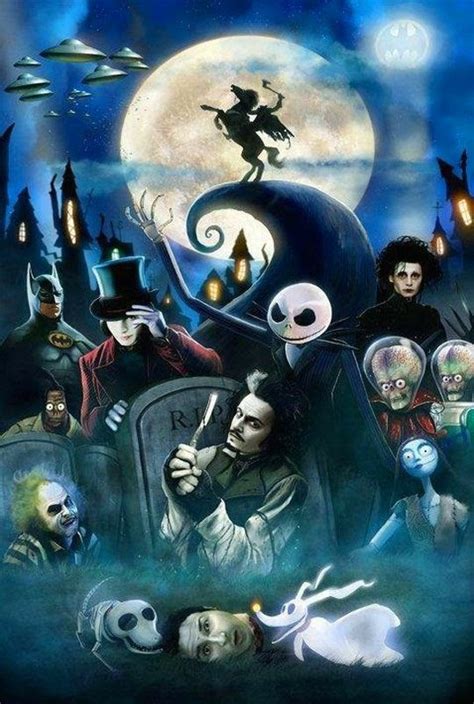 Pin By Tommy Crow On Tim Burton Creations Tim Burton Characters