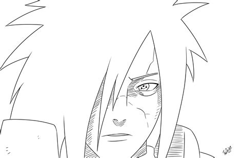 Naruto Madara Coloring Coloring Pages