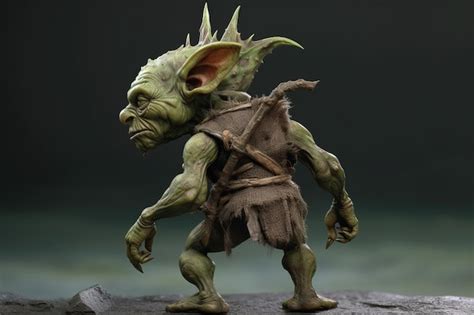 Premium Ai Image Goblin Forest Character Generate Ai