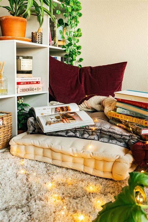My Cozy Bohemian Reading Corner — Haley Post