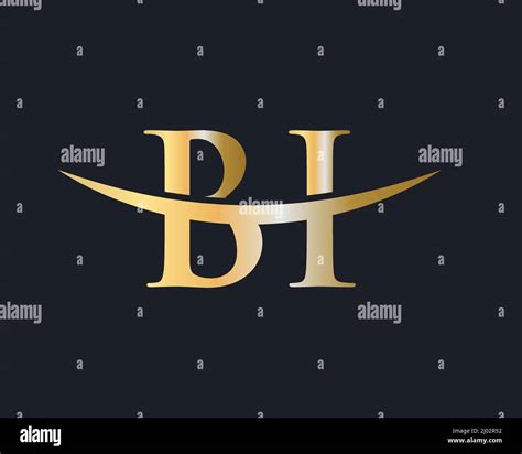 Initial Monogram Letter Bi Logo Design Vector Bi Logo Design Template
