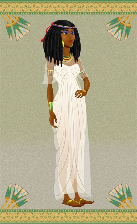 lady merit by sanio on deviantart ancient egyptian clothing ancient egyptian dress egyptian art