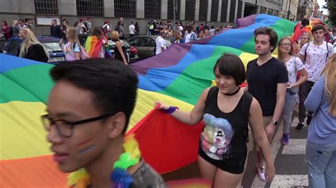 Prague Pride 2017 Průvod Prahou 2017 4 Youtube