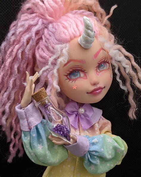 Ooak Ever After High Doll Pastel Decora Lolita Art Doll Etsy