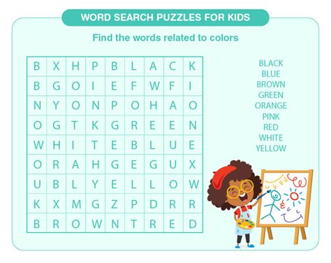 Word Search Puzzles For Kids Download Free Printables For Kids