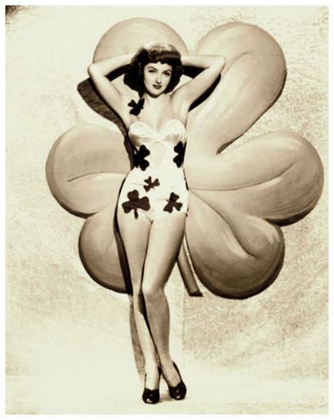 Vintage St Patricks Day Pin Ups Of 15 Classic Hollywood Starlets From Before The 1950s