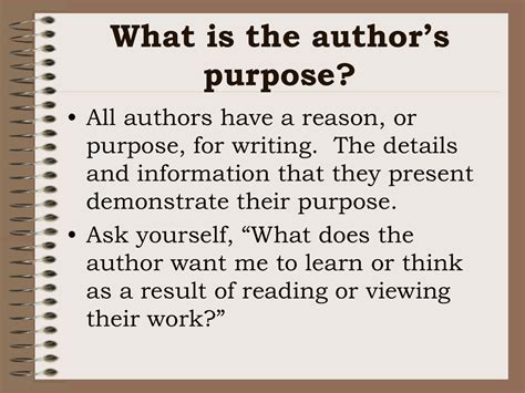 What Is The Author`s Purpose A Tabloid Newspaper Writer