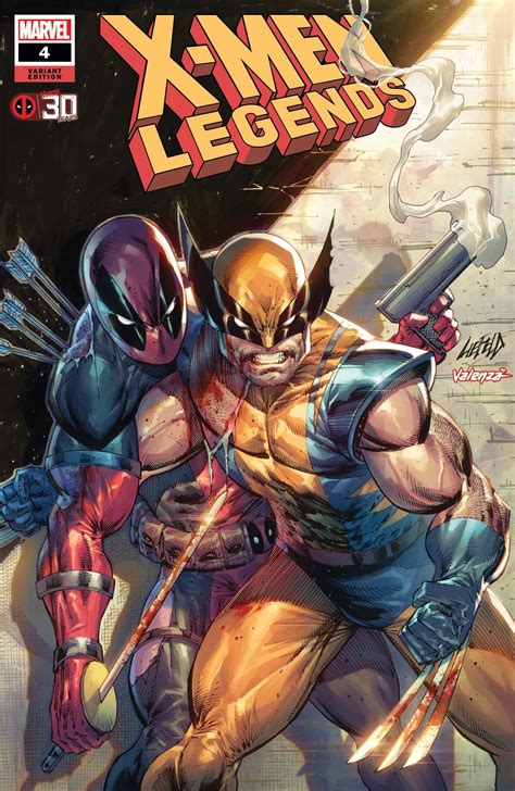 X Men Legends 4 Liefeld Deadpool 30th Anniversary Cover Fresh Comics