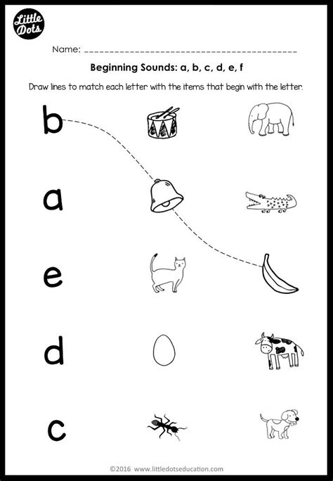 Phonics Kindergarten Worksheet Worksheet24