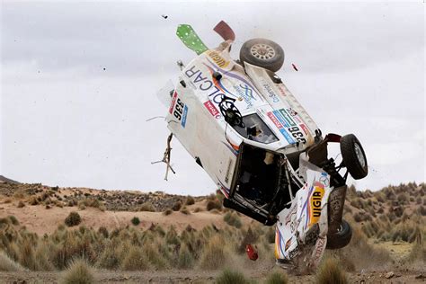 Dakar Rally Crash Juan Manuel Silva And Pablo Sisterna Escape With