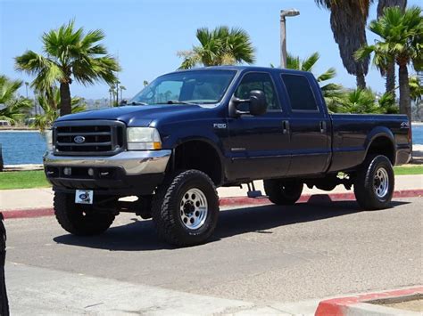 2002 Ford F 250 Xlt 73l Diesel Crew Cab 4×4 For Sale