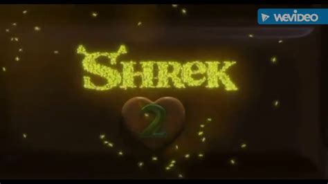 Shrek Shrek 2 Shrek The Third And Shrek Forever After Title Card