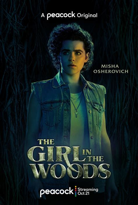 exclusive clip from peacock s supernatural drama series the girl in the woods featuring misha