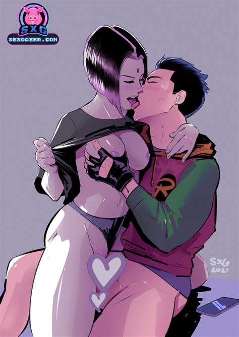 Post 4555885 Batman Series Damian Wayne Dc Raven Robin Sexgazer Teen Titans