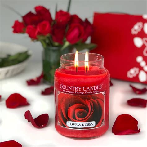 Valentines Day Decor Candles