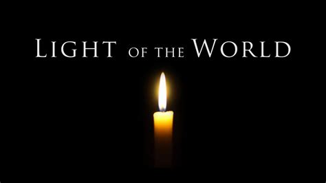 Hymn Jesus The Light Of The World Men Of The West