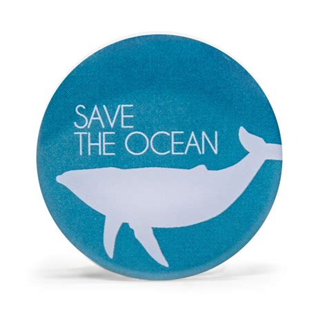 Save The Ocean Stock Lapel Pins Eco Environmental Green Lapel Pins