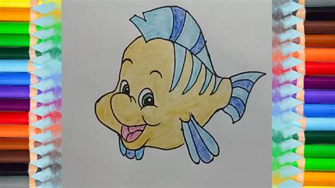 33 How To Draw Flounder Step By Step Huddaafsheen