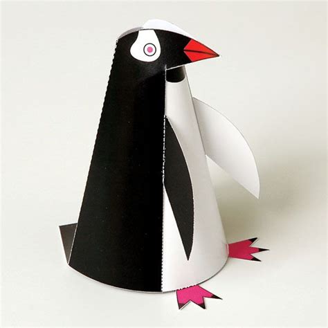 Penguin Paper Crafts Diy Paper Toys Paper Crafts