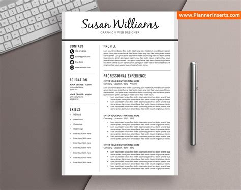 When deciding which resume format you should use, consider your in the next sections, we'll explore each resume format type in detail, including which is best based on common job search situations. Professional CV Template for MS Word, Modern Resume Format ...