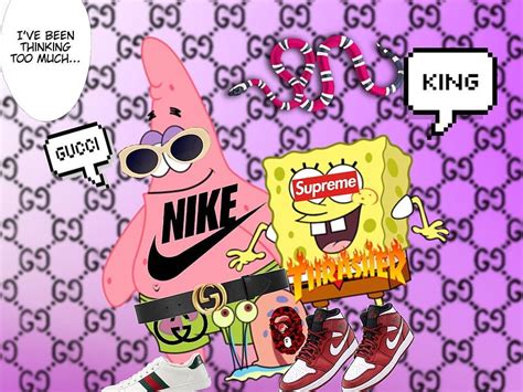 Cool Supreme Spongebob Wallpapers Ng