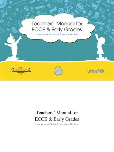 Teachers Manual For Ecce And Early Grades Pre Primarymanual Teachers