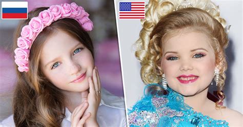 Сравниваем победителей американских и русских детских конкурсов красоты
