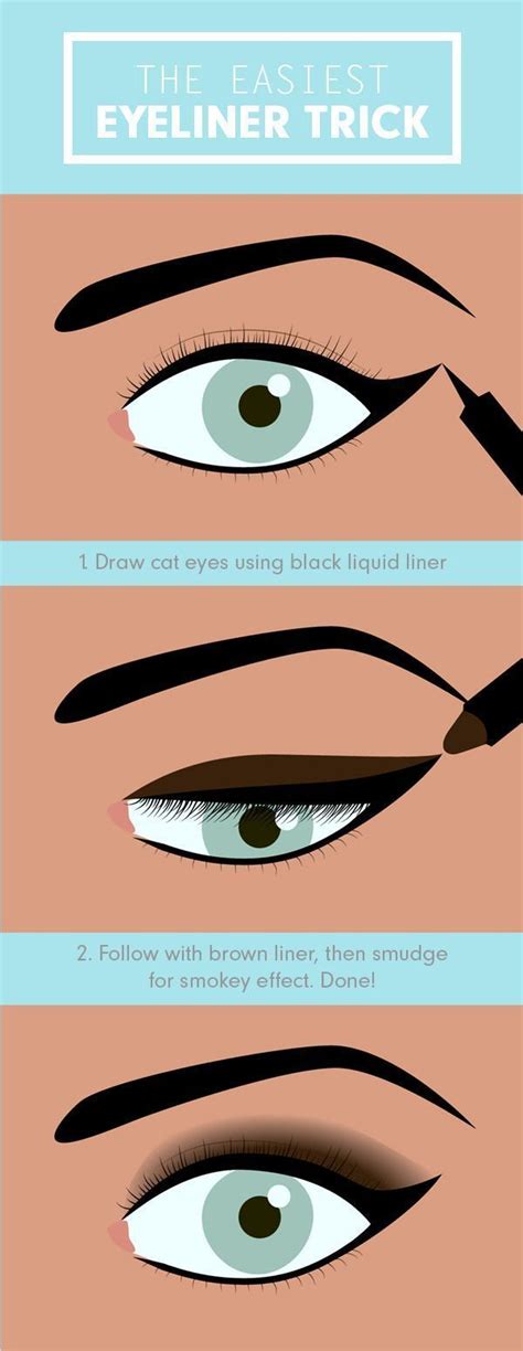 Eyeliner Tricks For Big Eyes Easy Diy Tutorial For A Dramatic Makeup