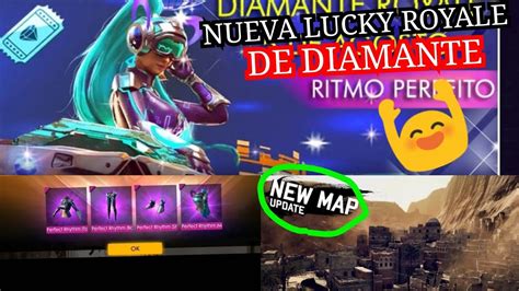 Nueva Lucky Royale De Diamante Reina Dj En Free Fire Nuevo Mapa En