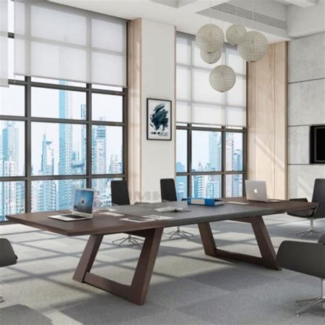 Modular Melamine Mdf Customized Modern Office Conference Table Meeting