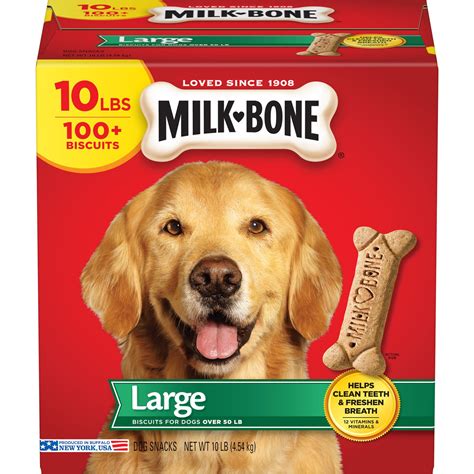 Milk Bone Original Dog Biscuits Large Dog Treats 10 Pound
