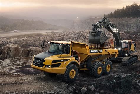 Volvo Ce Has Updated Its G Series Articulated Hauler Range Heavy