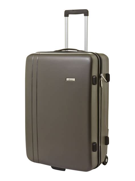 Linea Capetown Grey 2 Wheel Hard Large Suitcase In Gray For Men Grey