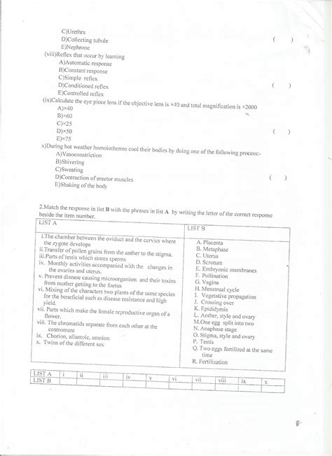 Form Three Study Notes Past Papers Blog Biology Iii Mid Term Vrogue