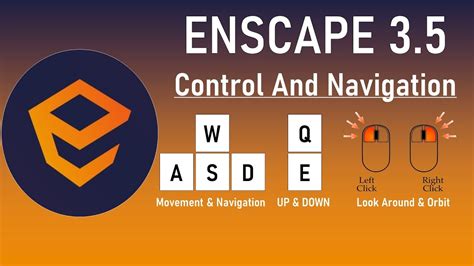 Enscape 35 Pro Control And Navigation Keys For Beginners Youtube
