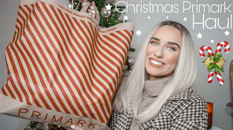 Huge Christmas Primark Haul December 2020 Talia Rose Youtube