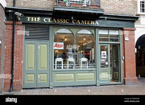 The Classic Camera Shop Bloomsbury London England Uk Stock Photo Alamy