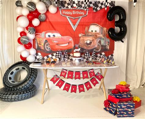 Mcqueen Theme Birthday Party Decorations Queen Birthday Party Baby Boy