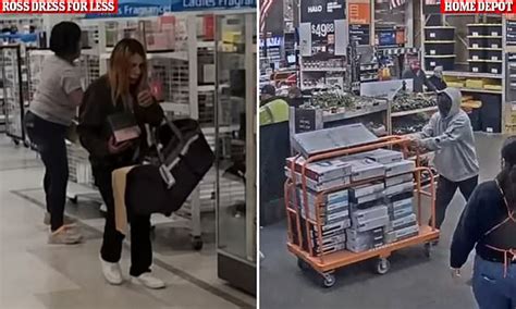 Shoplifting Crisis Laid Bare The Brazen Thieves Hitting One Store Four Times A Day Daily Mail