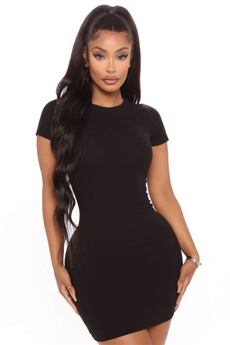 available in black mauve and oatmeal ribbed mini dress high neck short sleeve stretch 57