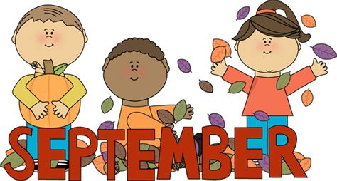 September Clip Art - September Images - Month of September ...